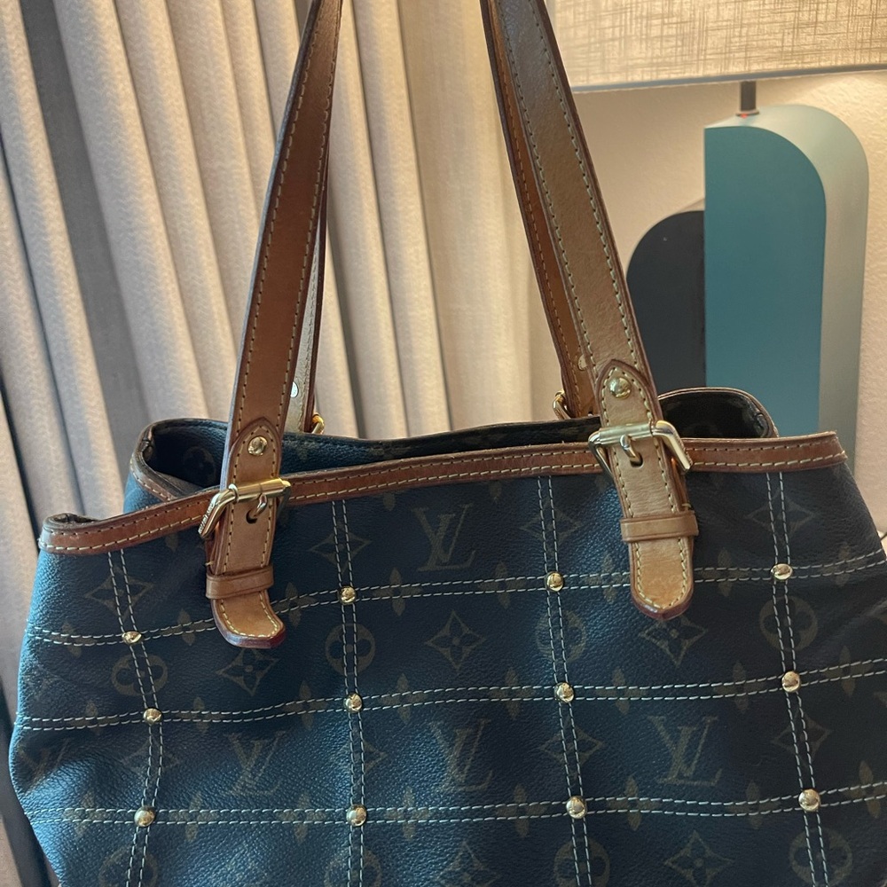 Louis Vuitton Black and Brown Shoulder Bag - Picture 2 of 5